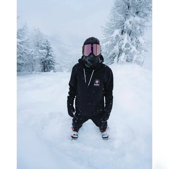 DOPE SNOW YETI JACKET - ROSE BLACK - Picture 13 of 15